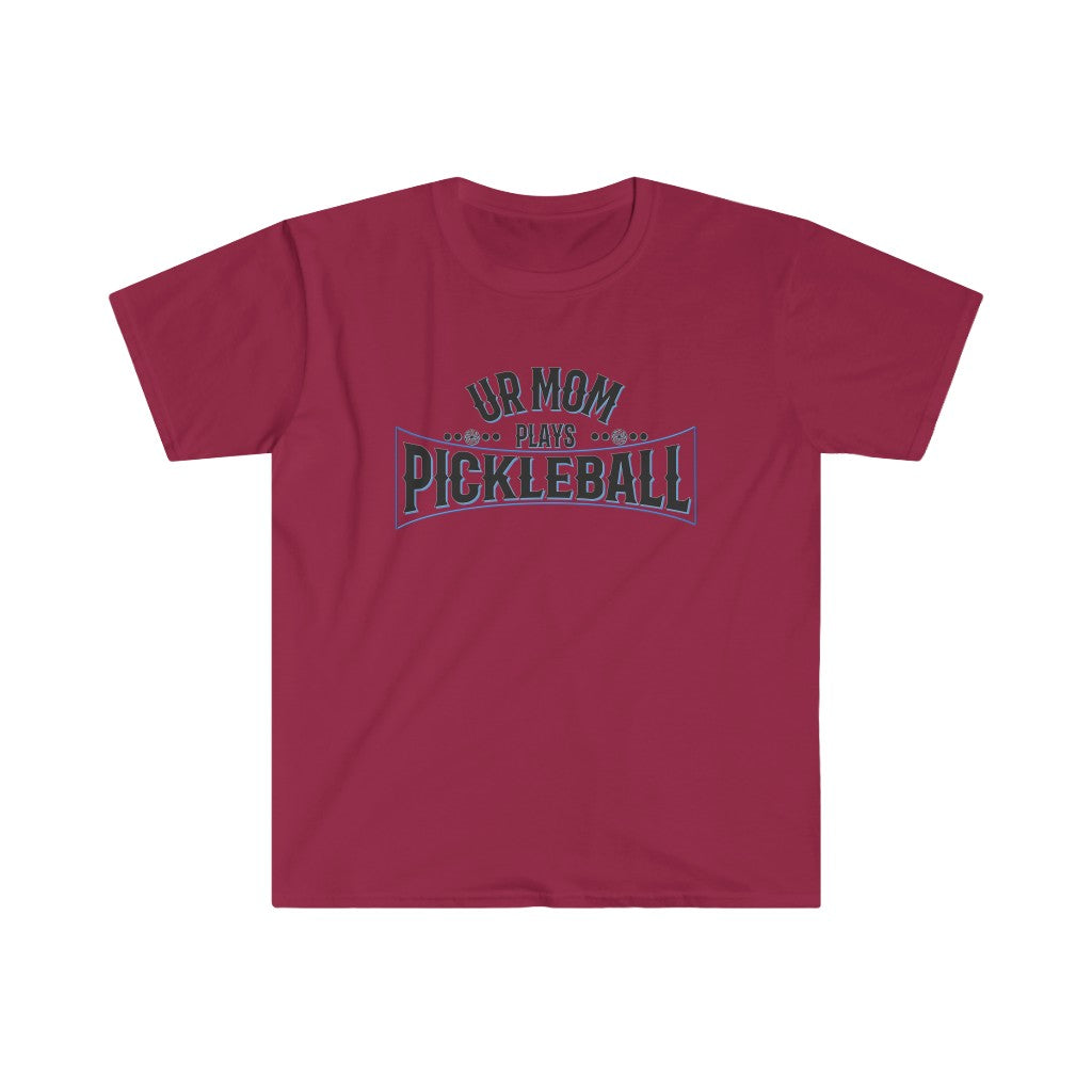 UR Mom Plays Pickleball - Softstyle T-Shirt