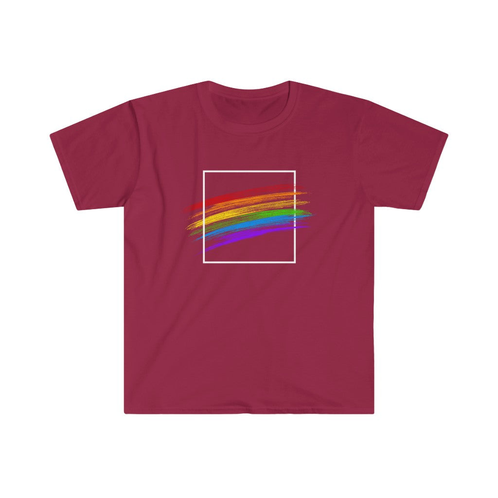 LGBT+ Paint - Unisex Softstyle T-Shirt