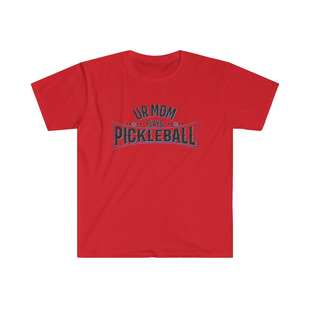 UR Mom Plays Pickleball - Softstyle T-Shirt