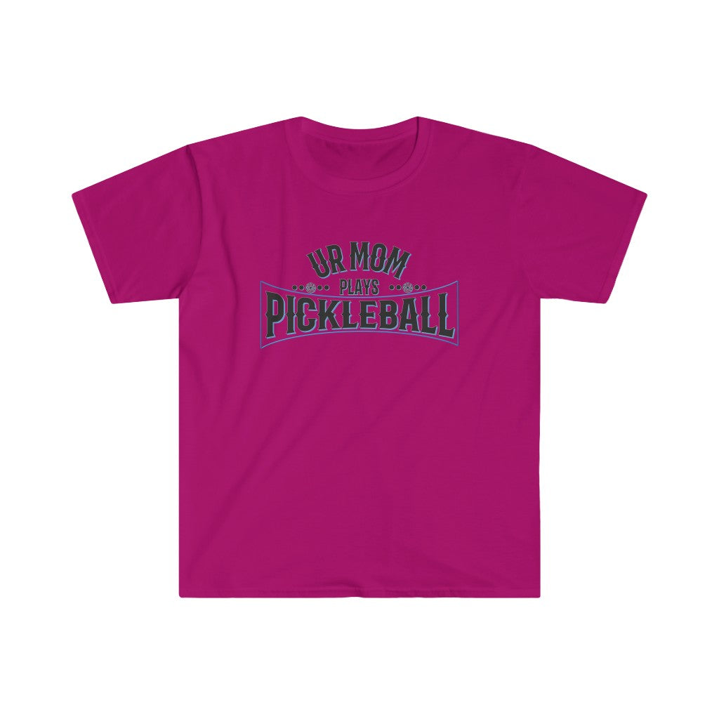 UR Mom Plays Pickleball - Softstyle T-Shirt