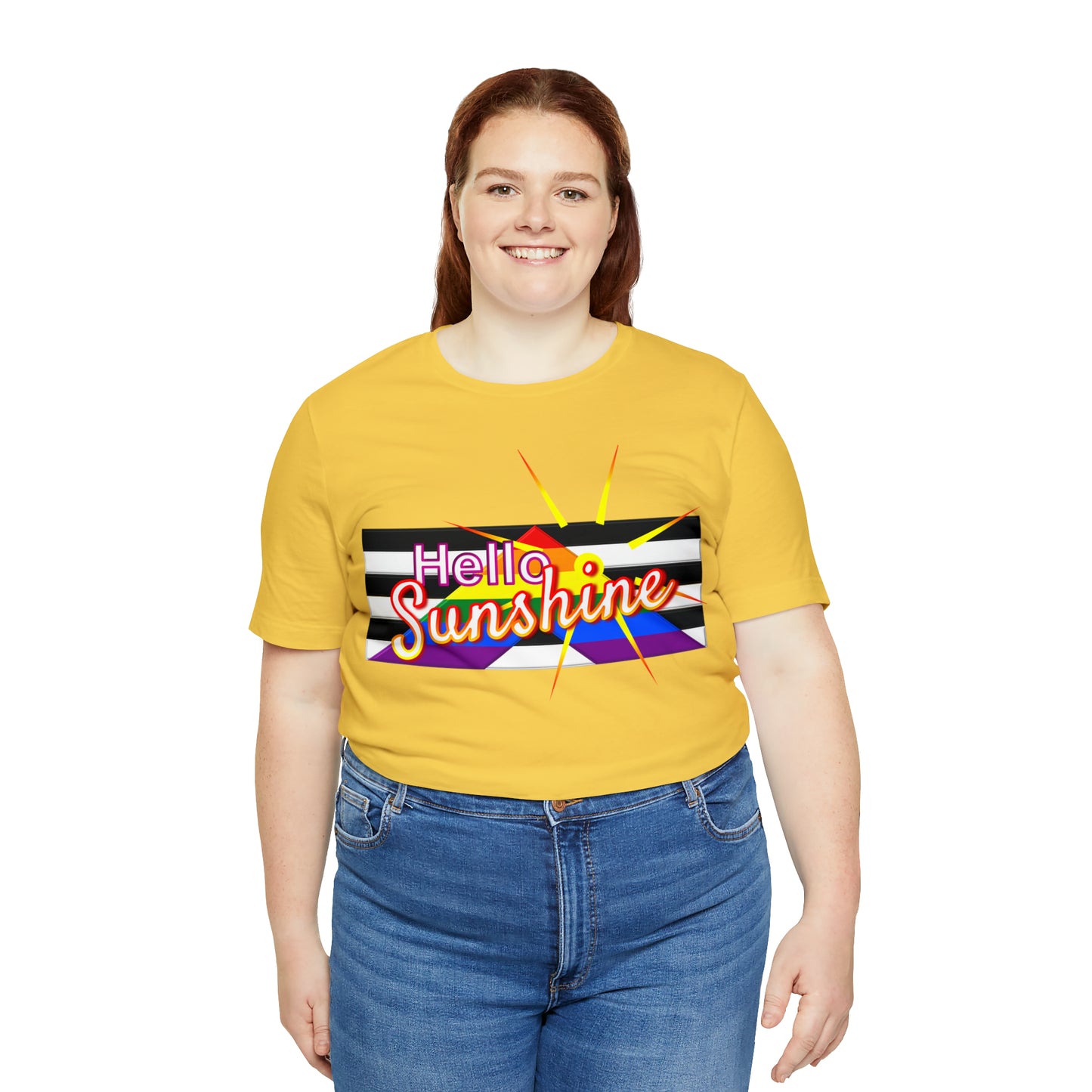 Hello Sunshine Ally - Jersey Short Sleeve Tee