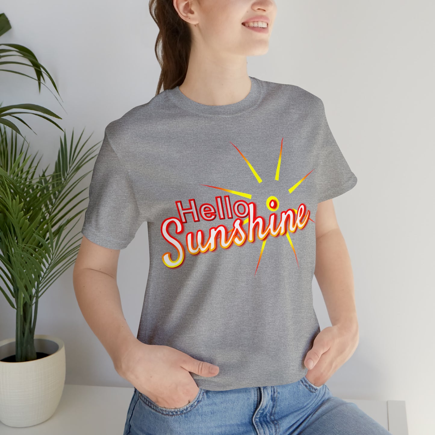 Hello Sunshine - Jersey Short Sleeve Tee