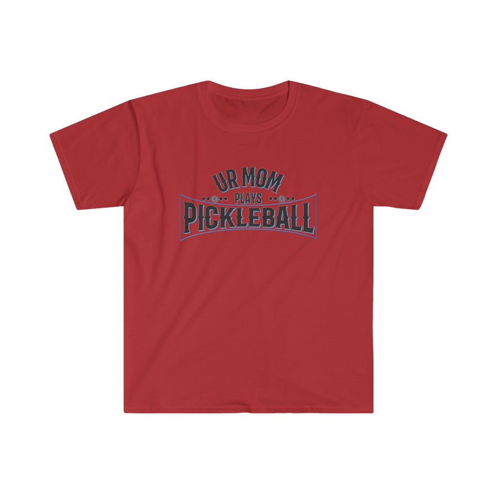 UR Mom Plays Pickleball - Softstyle T-Shirt