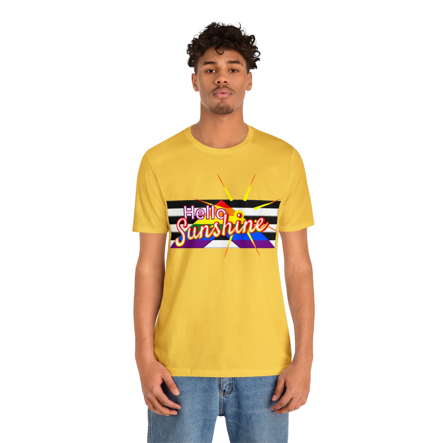 Hello Sunshine Ally - Jersey Short Sleeve Tee