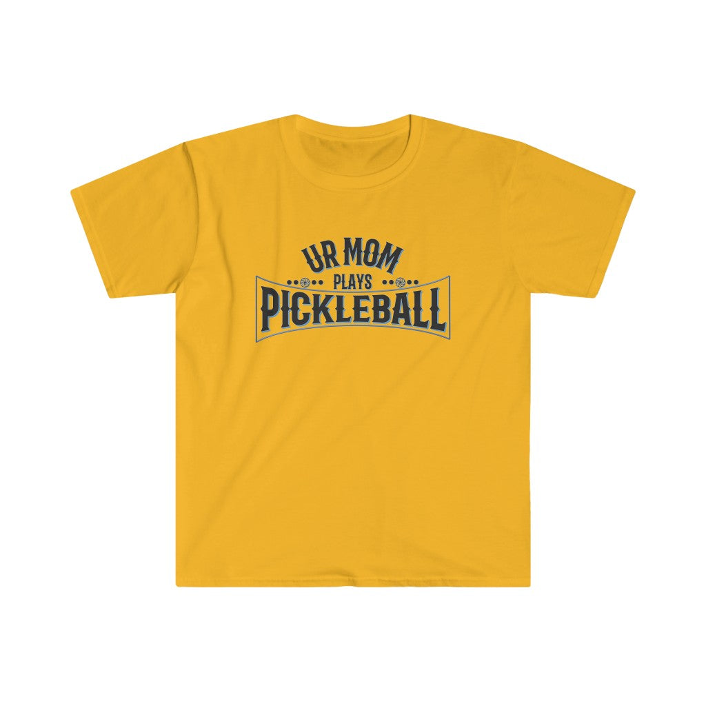 UR Mom Plays Pickleball - Softstyle T-Shirt