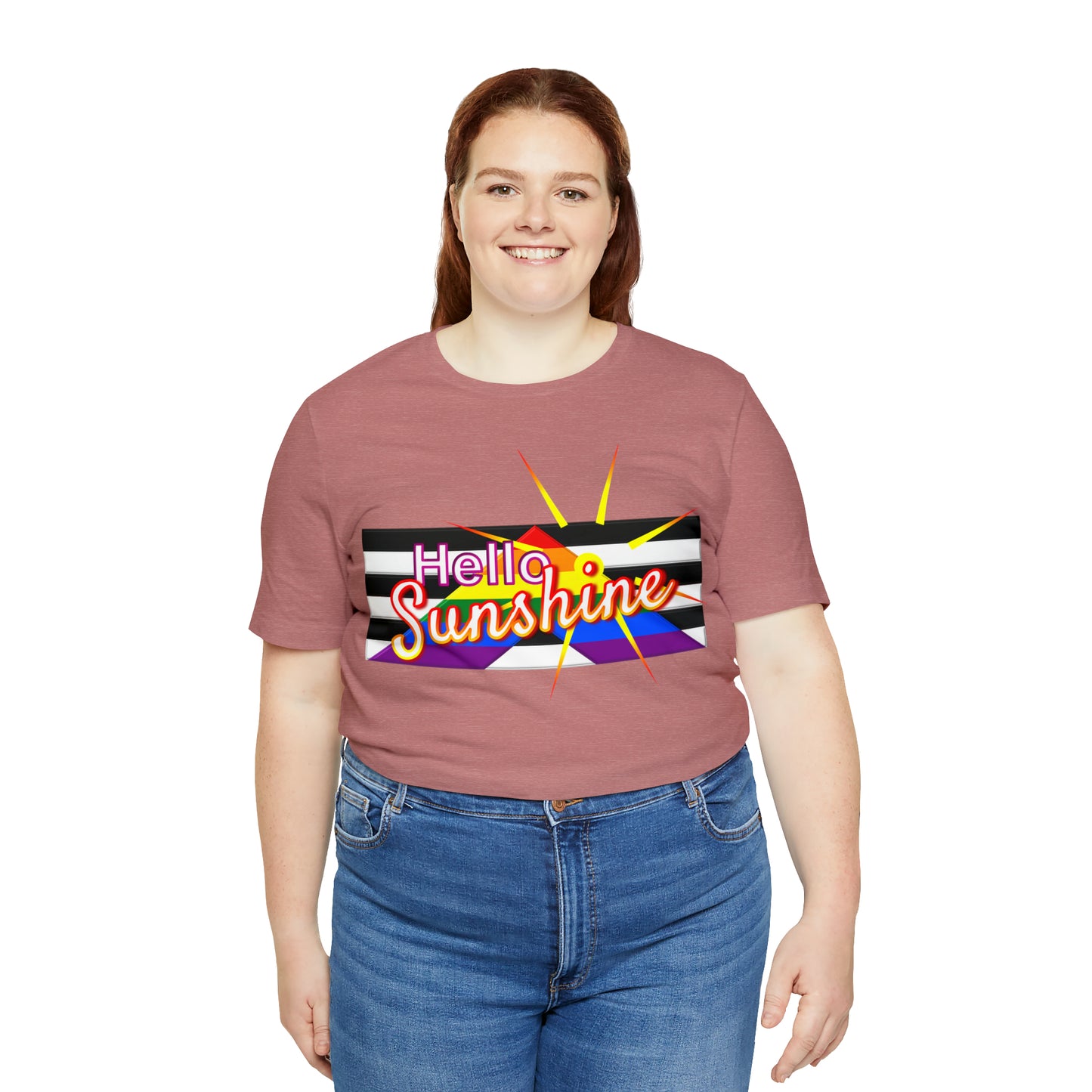 Hello Sunshine Ally - Jersey Short Sleeve Tee