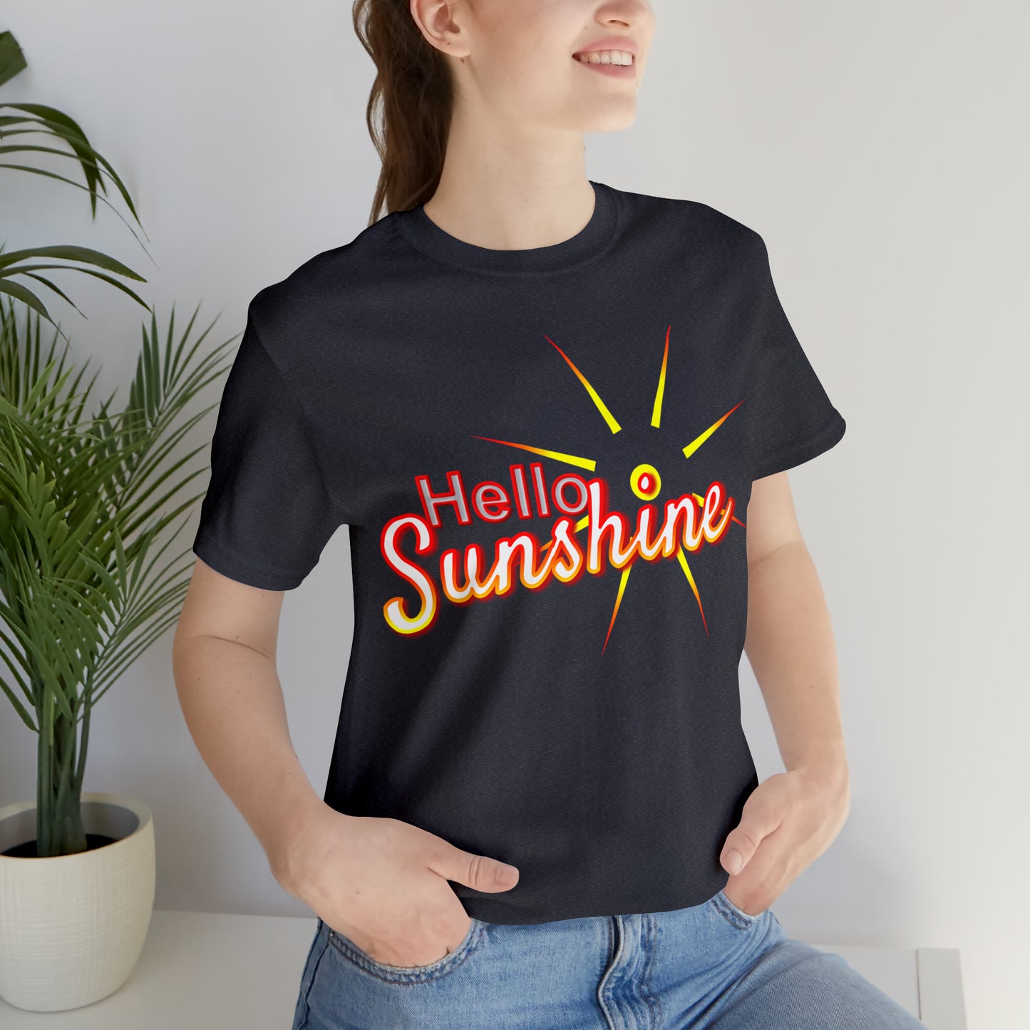 Hello Sunshine - Jersey Short Sleeve Tee