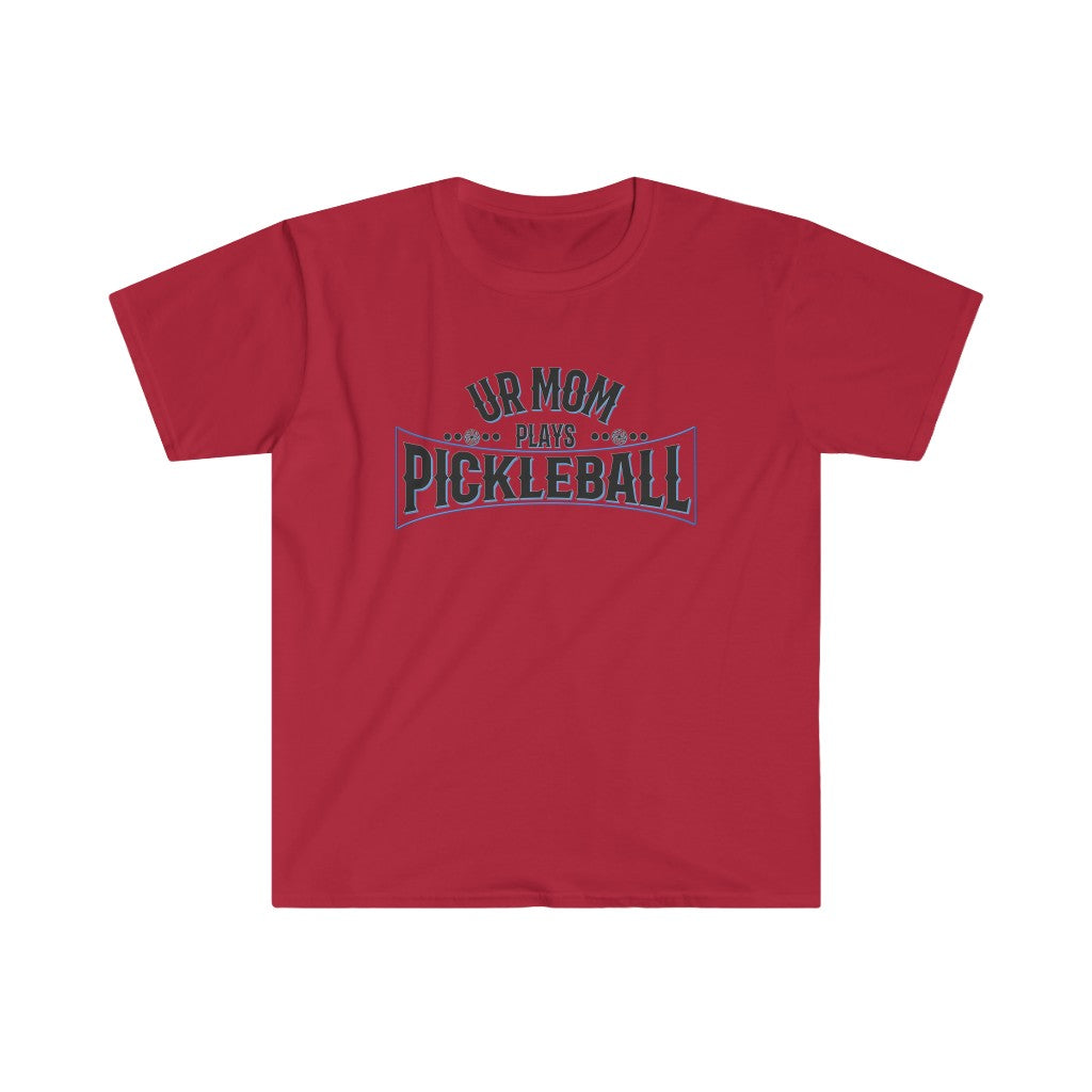 UR Mom Plays Pickleball - Softstyle T-Shirt