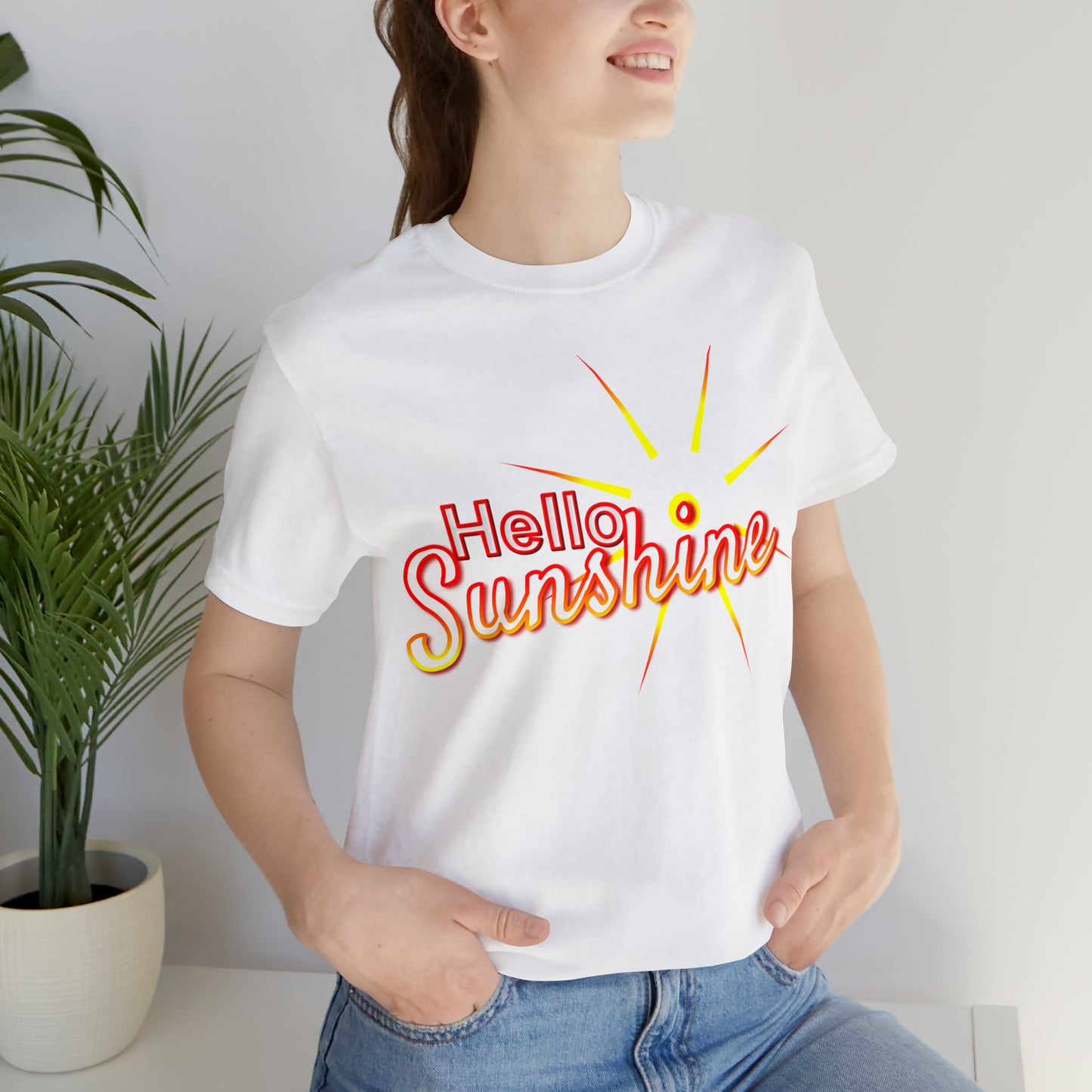 Hello Sunshine - Jersey Short Sleeve Tee