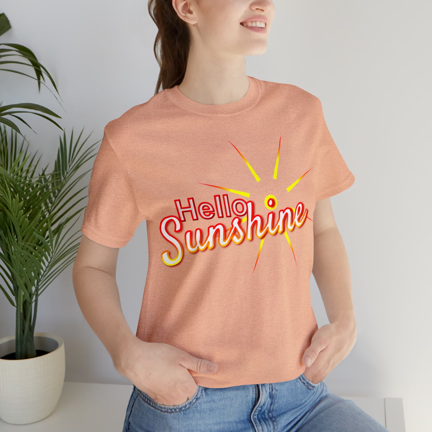 Hello Sunshine - Jersey Short Sleeve Tee