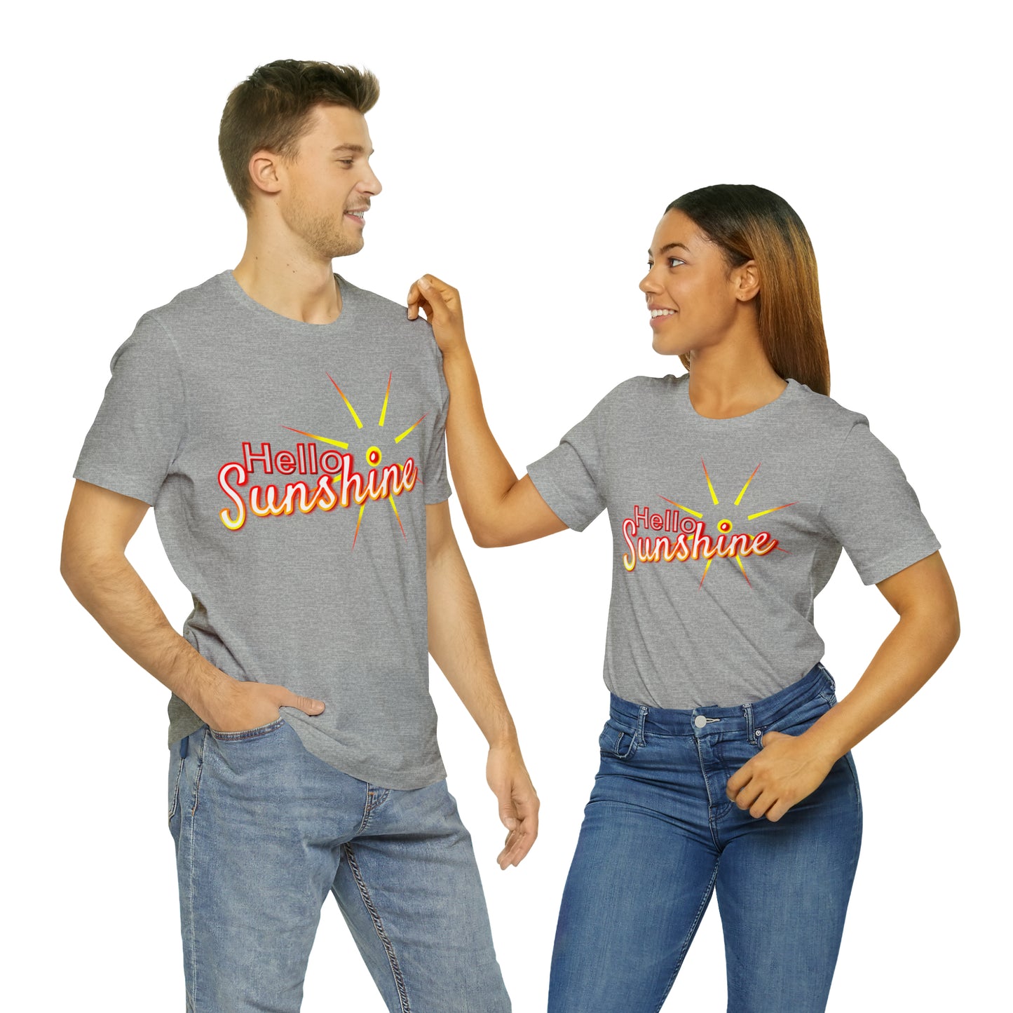 Hello Sunshine - Jersey Short Sleeve Tee