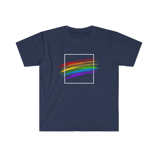 LGBT+ Paint - Unisex Softstyle T-Shirt