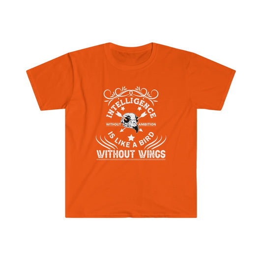 Intelligence without Ambition - Unisex Softstyle T-Shirt