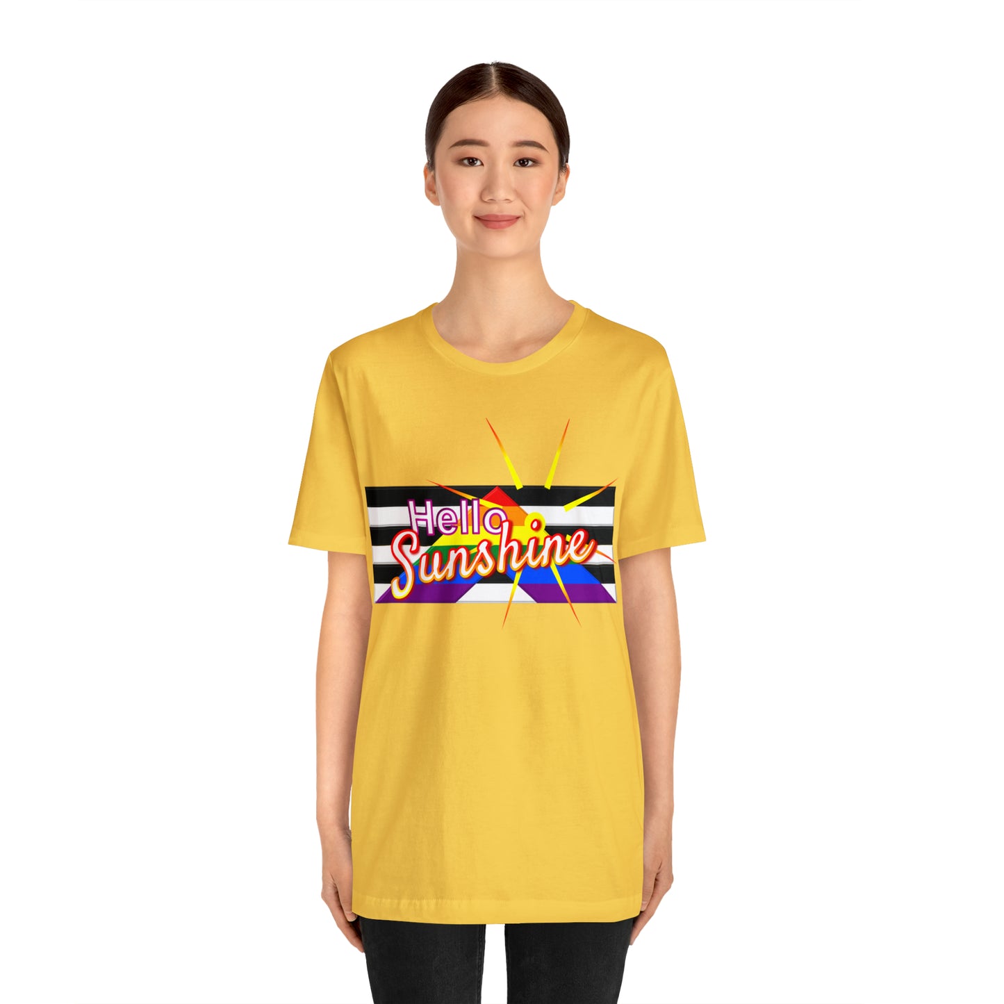 Hello Sunshine Ally - Jersey Short Sleeve Tee